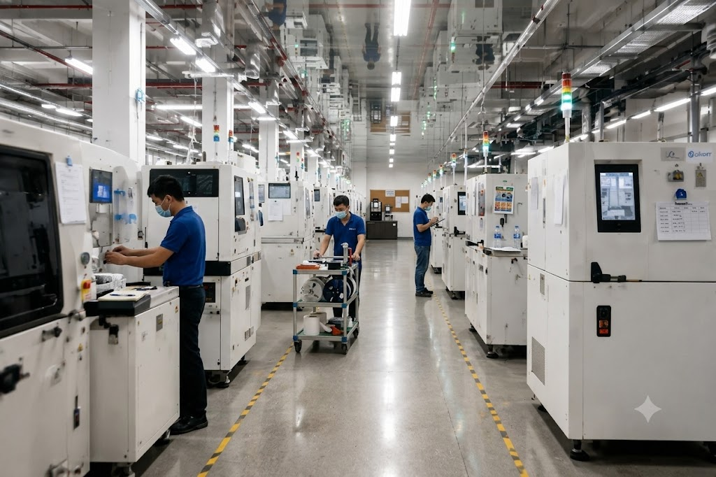 Modern electronics production environment