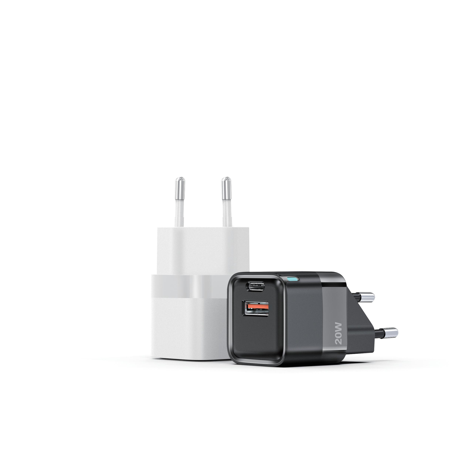 20W GaN Wall Charger USB-A to USB-C