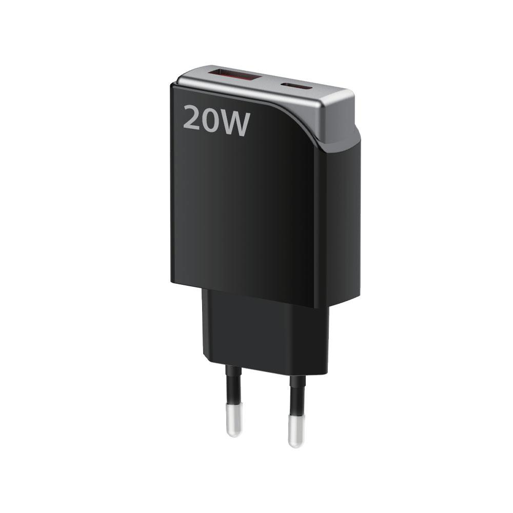 20W GaN Wall Charger USB-A to USB-C – CH107 20W-AC