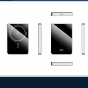 MP110 Multi-Capacity Ultra-thin 15W Glass Wireless Power Bank