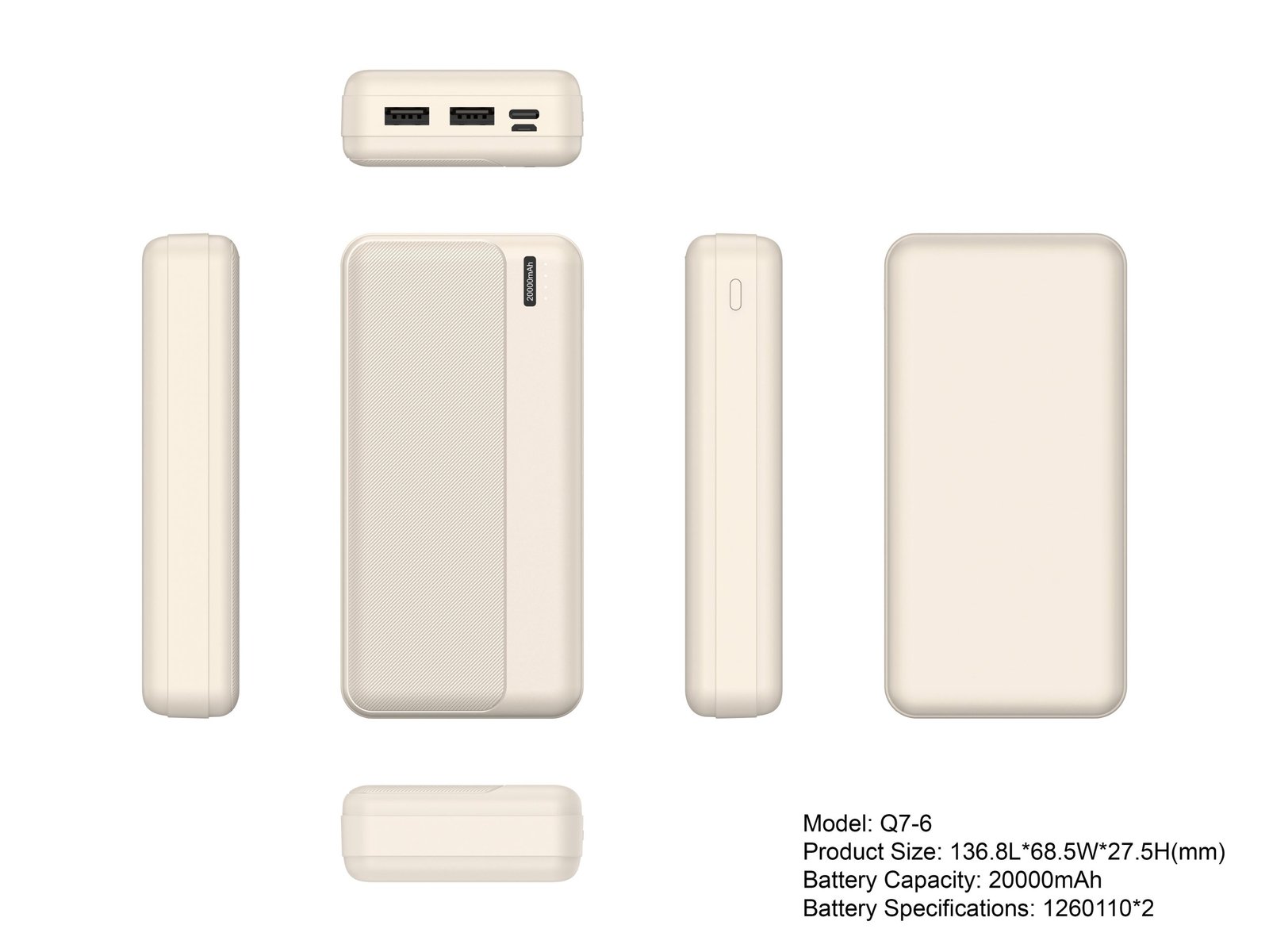 Q7-6 power bank product view 10